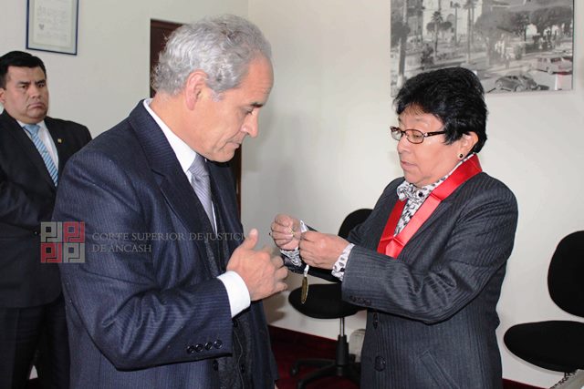 Incorporan a Corte de Justicia de Áncash a juez de Paz Letrado de Mariscal Luzuriaga