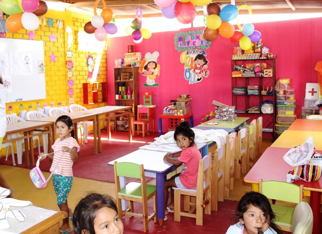 Casma: Inauguran Pronoei en distrito Comandante Noel