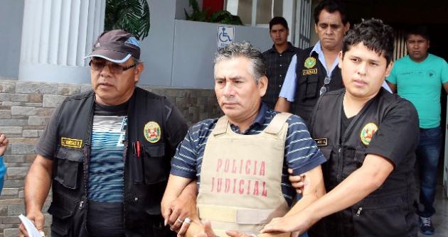 Bajo estrictas medidas de seguridad fue trasladado a Lima hombre de confianza de César Álvarez