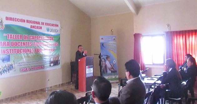 Importantes eventos de educación se realizó en Huaraz