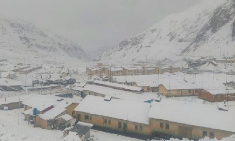 Lluvias, nieve y granizo seguirán cayendo en la Sierra hasta el 6 de enero