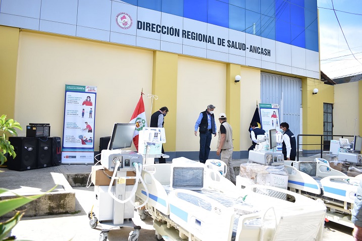  Covid-19: hospital de Huaraz se refuerza con más camas UCI