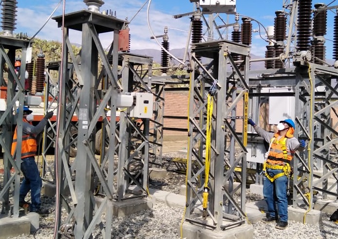 Hidrandina fortalece mantenimiento en sus redes eléctricas dentro de zona de concesión