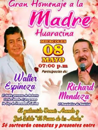 Huaraz: municipio provincial  organiza homenaje a la madre huaracina