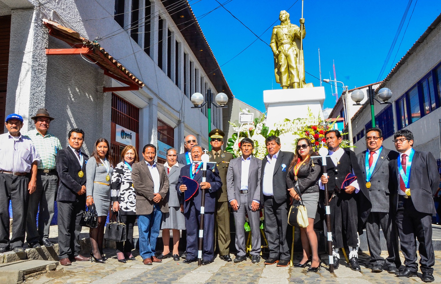 Huaraz: autoridades participaron en homenaje a Pedro Pablo Atusparia