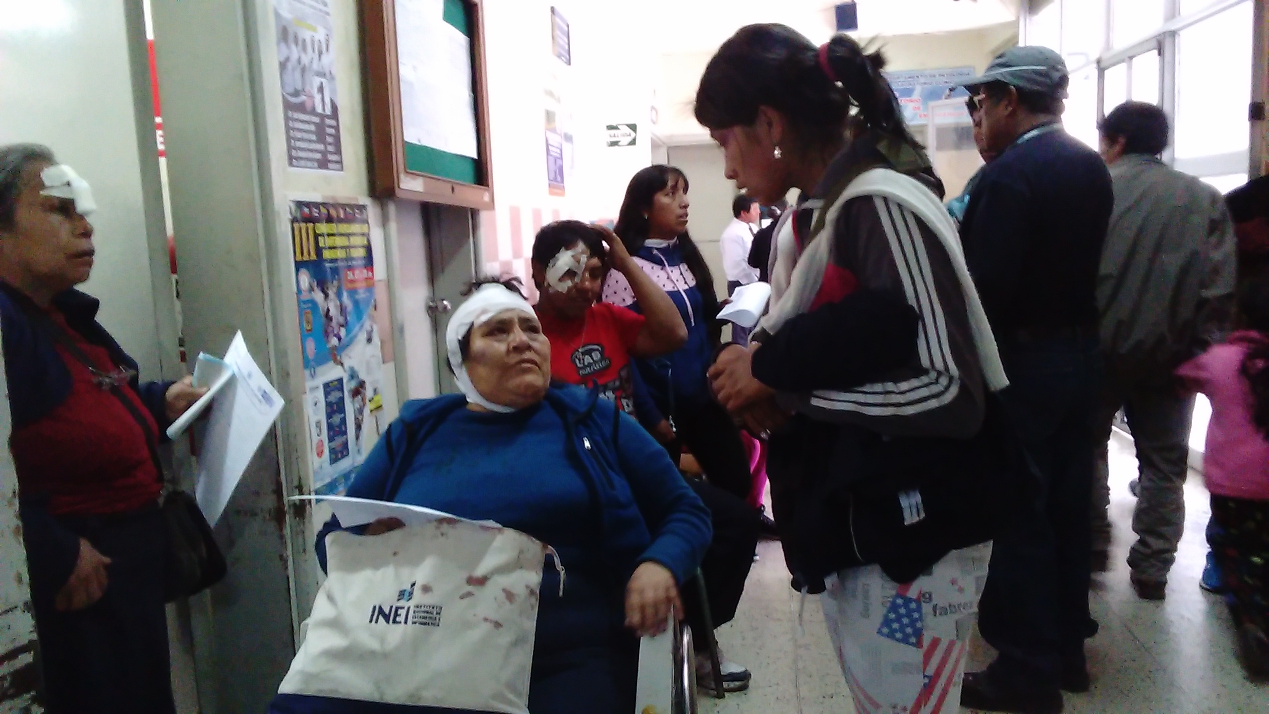 Más de 40 heridos fueron trasladados al hospital de Huaraz tras accidente de tránsito en Conococha