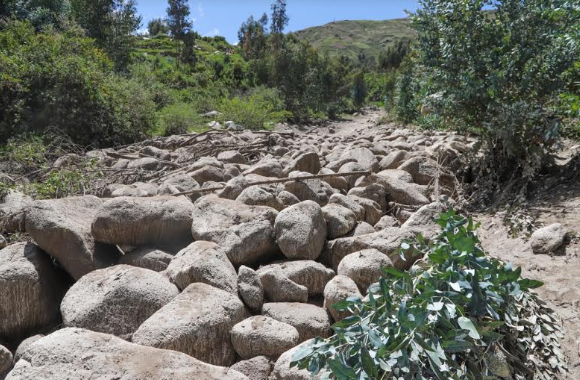 Lluvias intensas en Áncash provocan bloqueo de vía de acceso Aija-Recuay