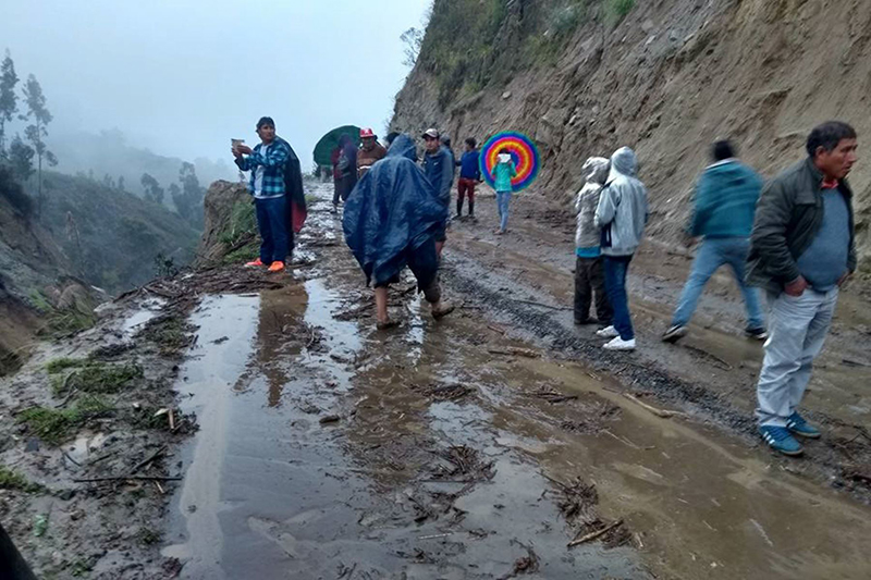 Áncash entre las 13 regiones alertadas por presencia de huaicos