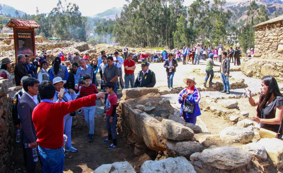 Huaraz: Complejo Arqueológico de Waullac reabre sus puertas al público