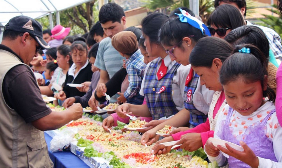 El “cebiche de chochos” más grande  del Perú se preparó por aniversario de Huaraz