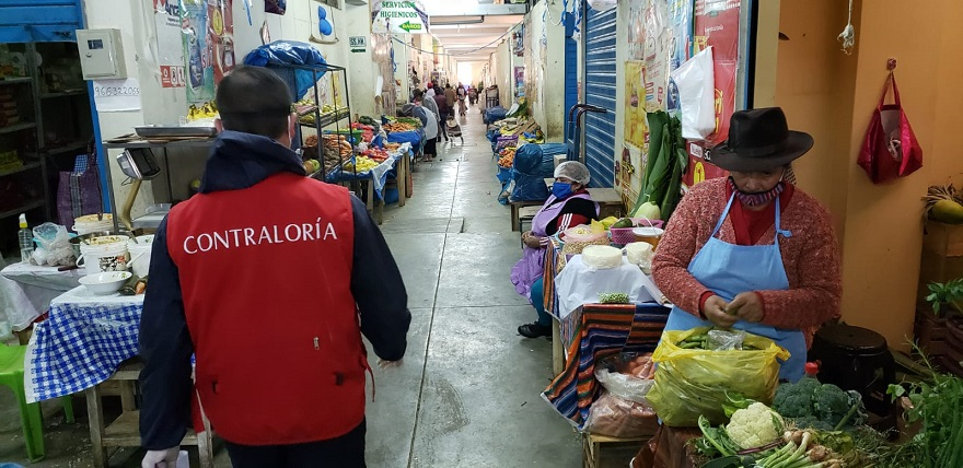 Advierten escaso uso de presupuesto para prevención covid-19 en mercados de Huaraz