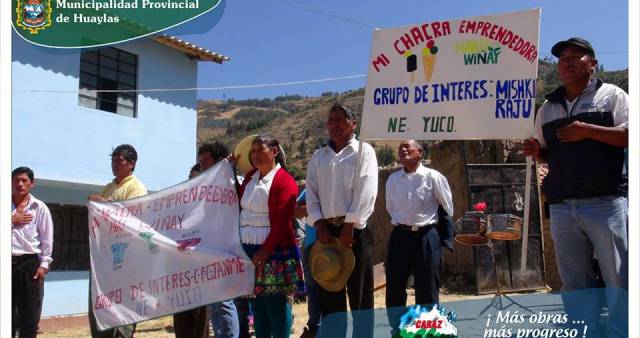 Huaylas: Promueven concurso para el emprendimiento de negocios familiares 