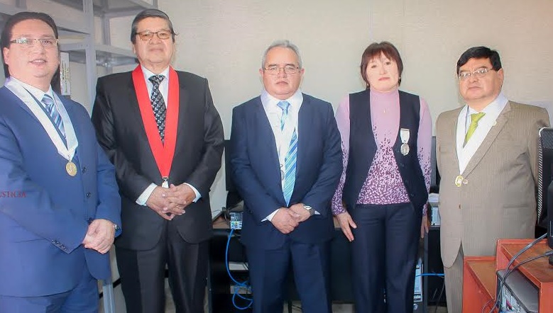 Huaylas: autoridades judiciales de Áncash inauguran una mini central de notificaciones