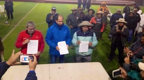 Adrianzén destaca acuerdo entre población y empresa minera Las Bambas