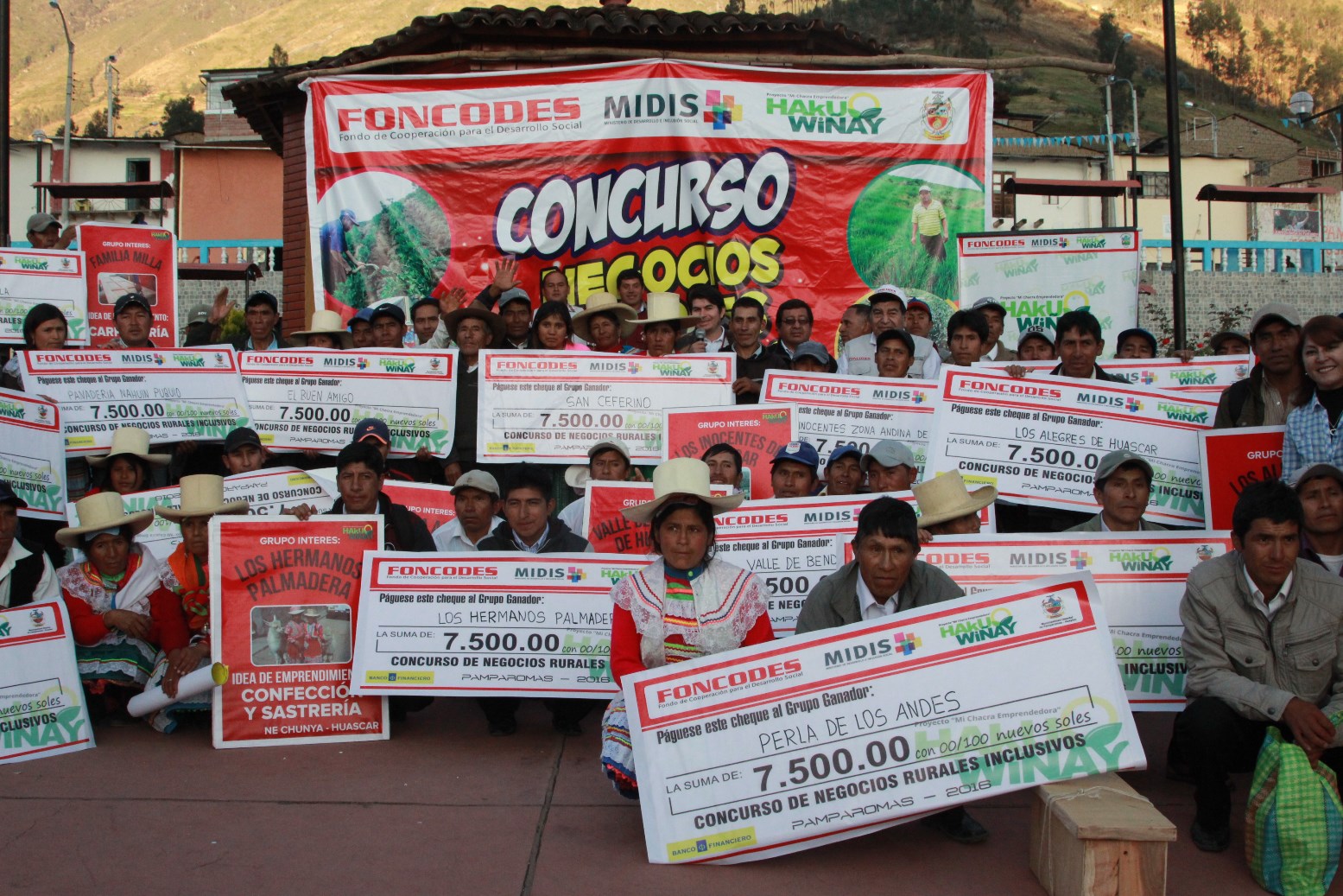 Proyecto Haku Wiñay financiará 16 perfiles de negocios de usuarios de Pamparomás-Huaylas