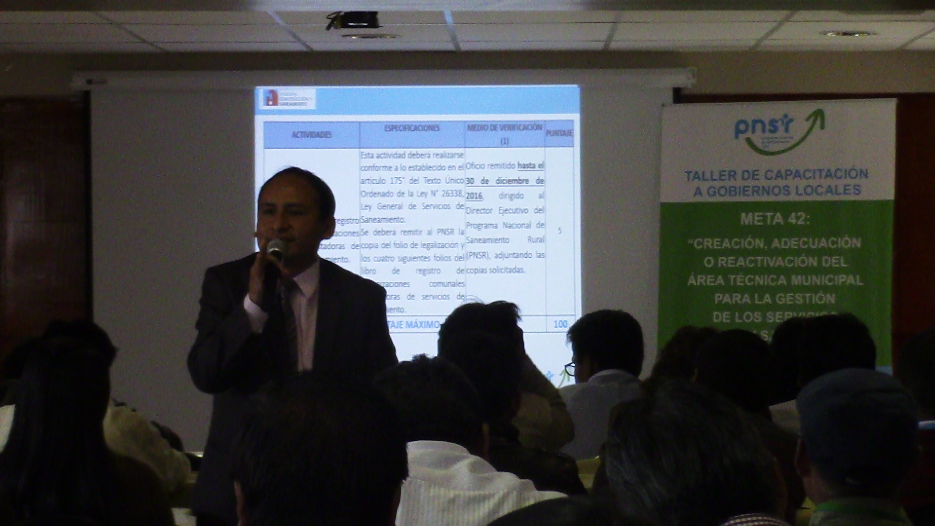 Autoridades municipales de Áncash son capacitados para ejecución de obras de agua y saneamiento