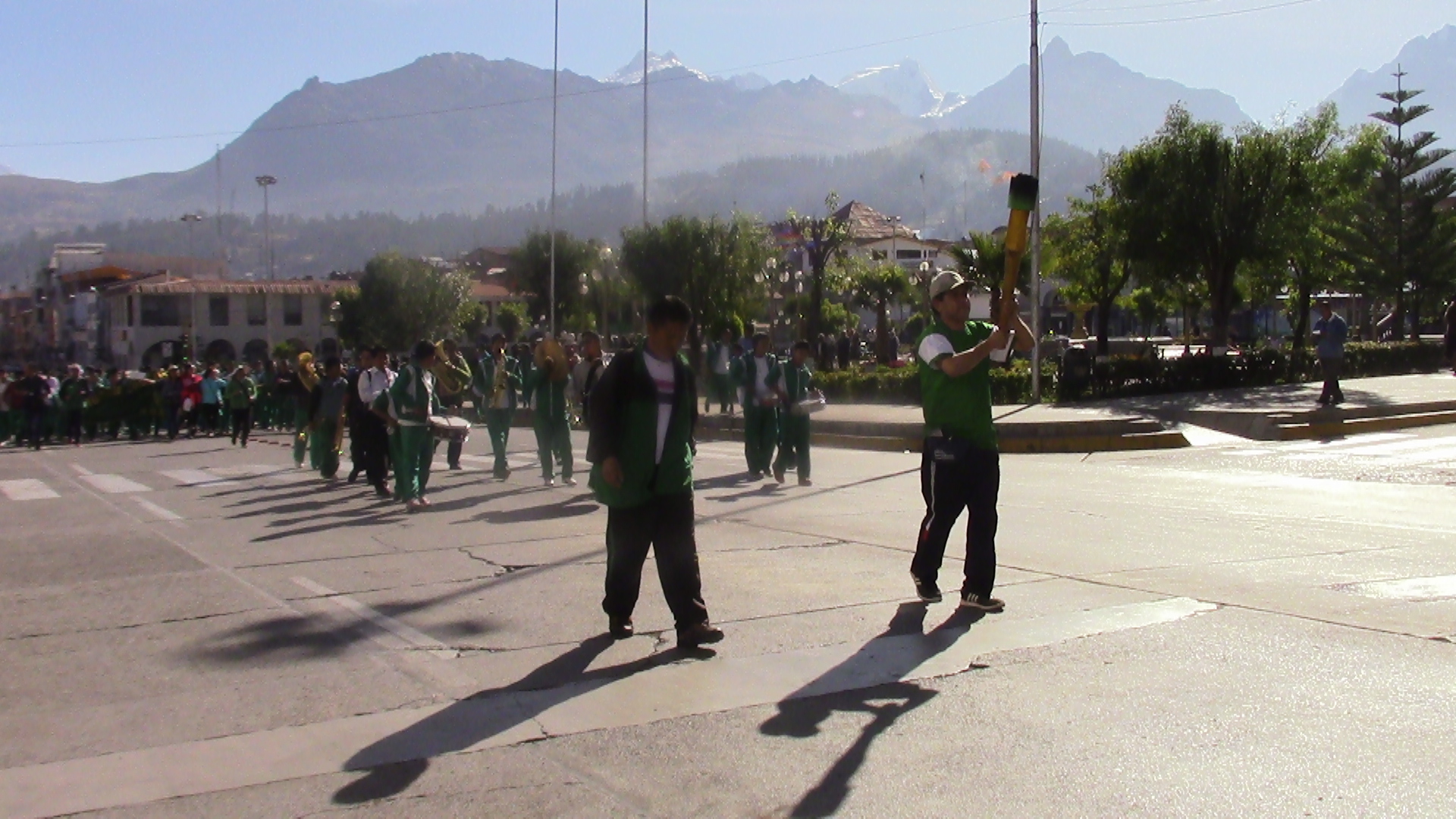 Colegio Simón Bolívar de Huaraz realizó actividades por aniversario