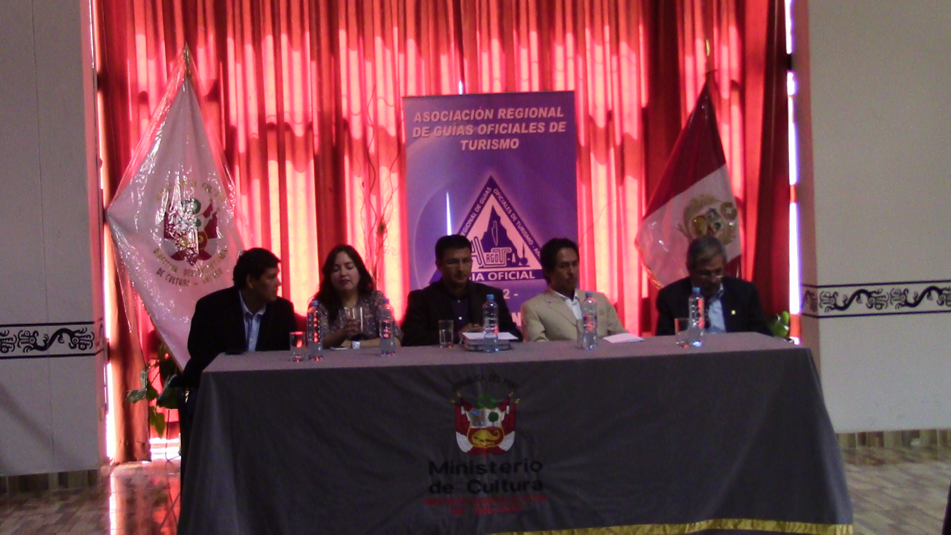 Hoy juramentó nuevo consejo directivo de la Asociación de Guías Oficiales de Turismo de Áncash