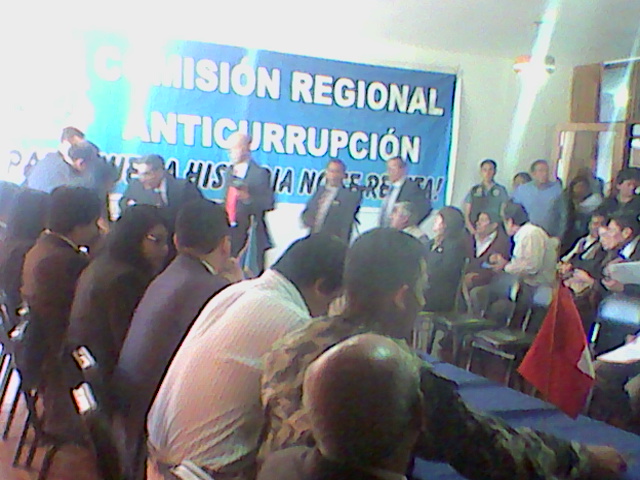 Anunciada instalación de Comisión Anticorrupción Regional de Áncash fue postergada 