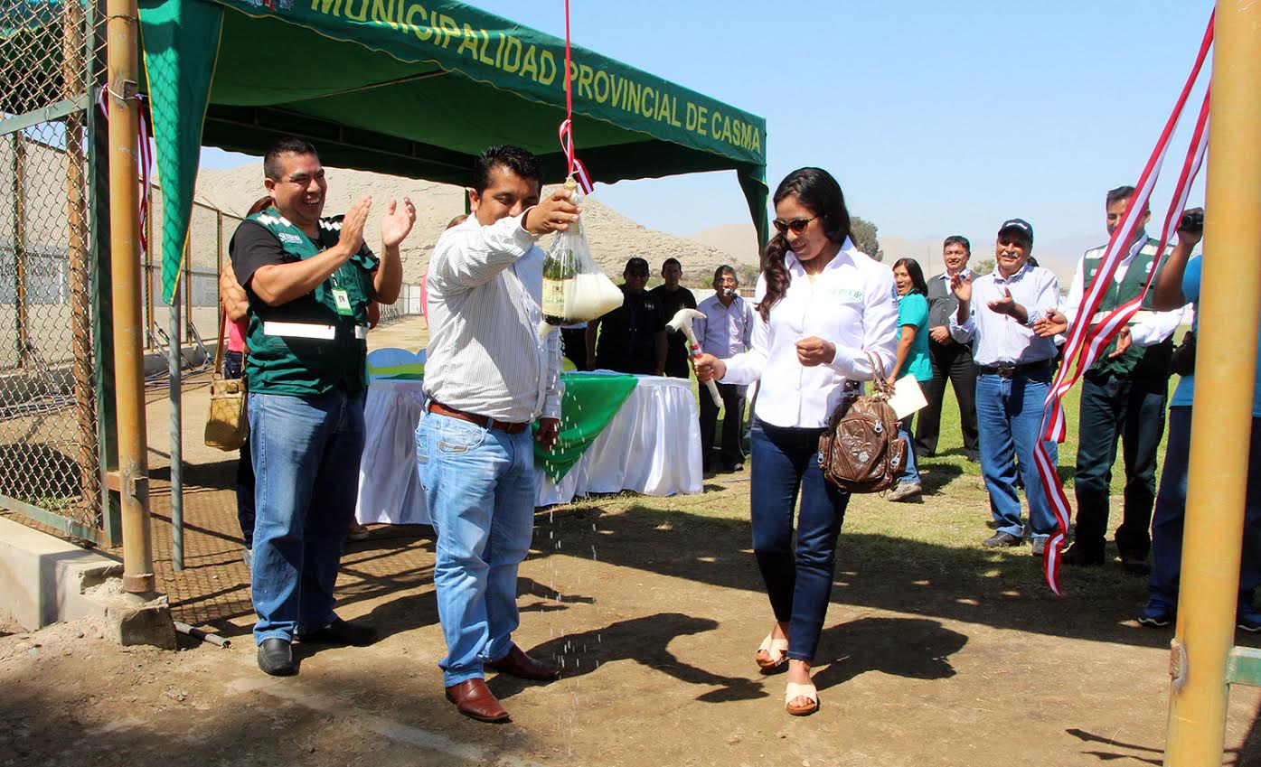 Inauguran vivero forestal municipal en Casma