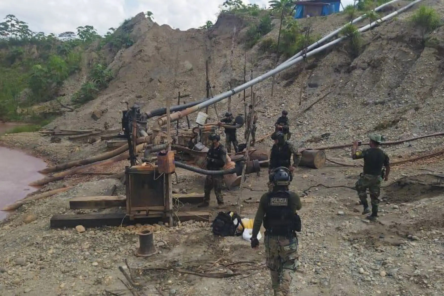 En lo que va del año se incautó más de S/2,000 millones en bienes a la minería ilegal