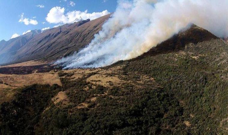 San Luis: incendio forestal no puede ser controlado desde hace 10 horas