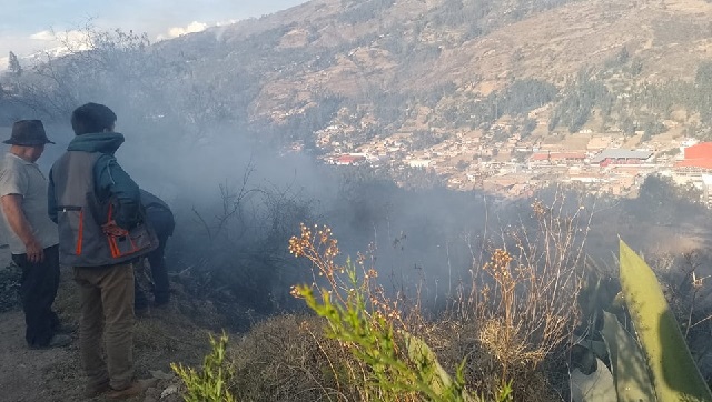 Reportan seis incendios forestales en las últimas 24 horas en Áncash
