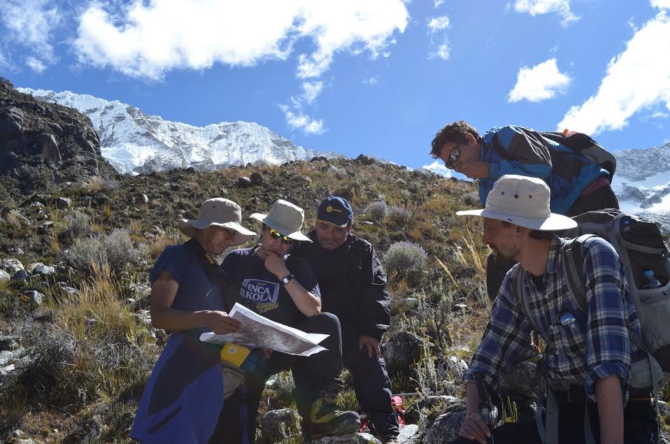 Investigadores de USA y Alemania realizan reconocimiento de estudio en la Cordillera Blanca