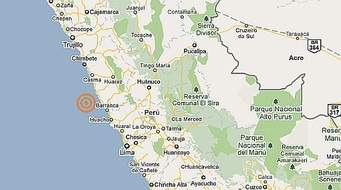 Movimiento sísmico de 4. 6 grados se registró en Huarmey