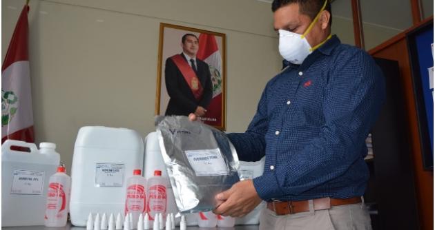Llegan insumos para las primeras 30 mil dosis de ivermectina para distribuir a pacientes covid-19 en Áncash