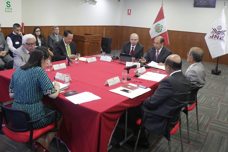 JNE y ONPE ultiman detalles para elecciones del 26 de enero