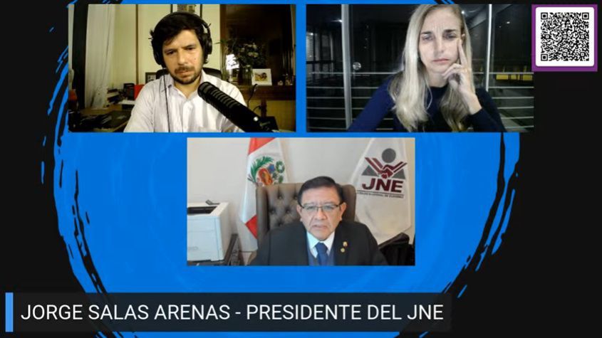 Presidente del JNE rechaza cualquier intento  de desestabilizar el proceso electoral