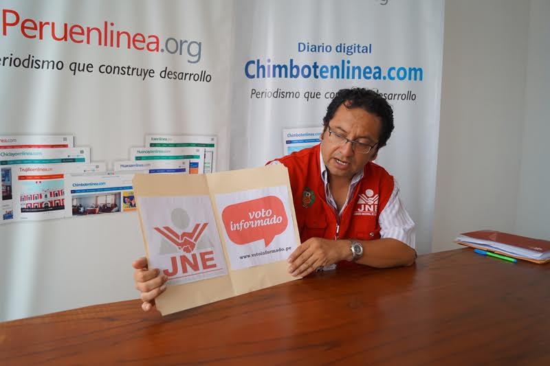 El JNE promueve el “Voto Informado” en los electores del Santa