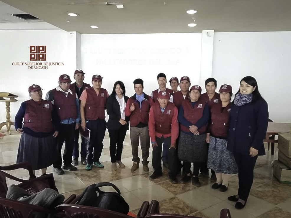 Huaraz: Corte de Justicia de Áncash fortalece capacidades de jueces de Paz de Huacaybamba