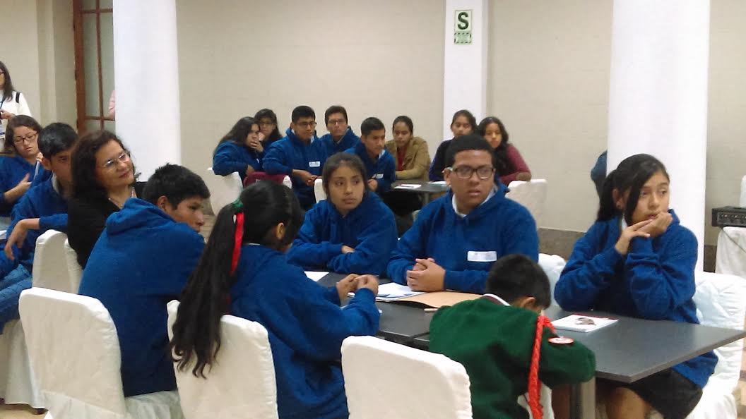 Jueces de paz escolares de Áncash participaron en Encuentro Nacional