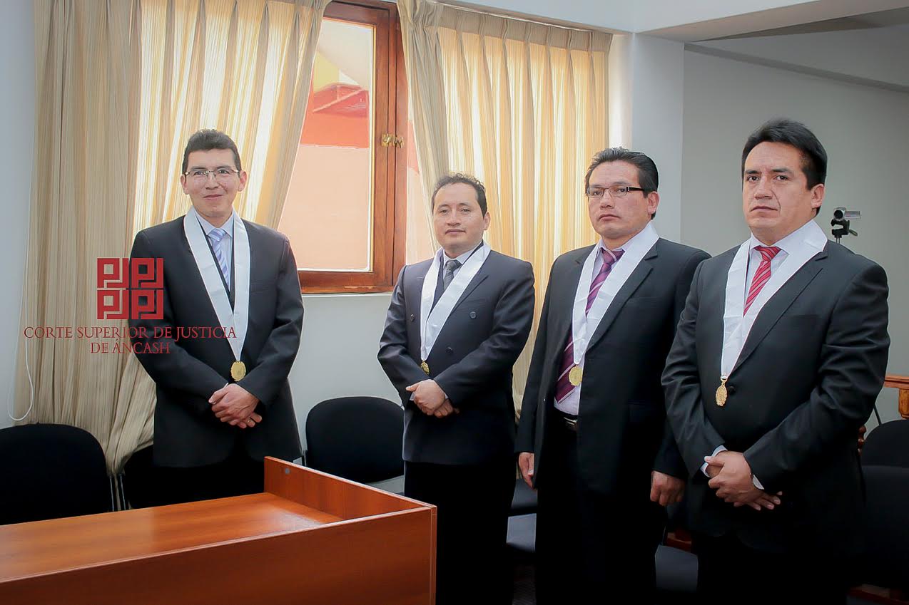 Tres jueces especializados titulares se incorporaron a la Corte Superior de Áncash