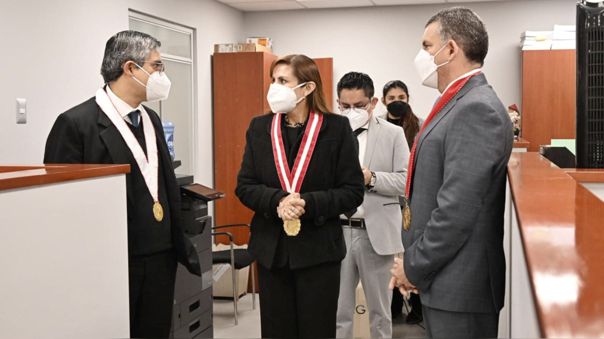 Fiscal de la Nación visitó fiscalías especializadas en lavado de activos 