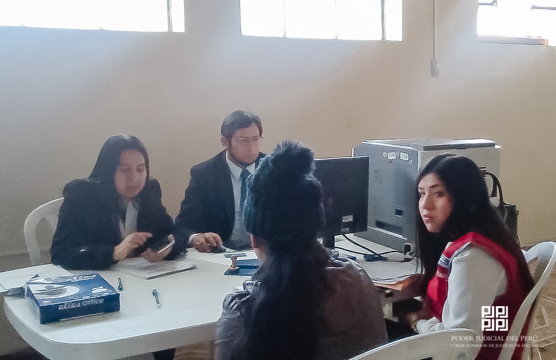 Jueces de Familia dictaron 11 medidas de protección en audiencias en Huaraz
