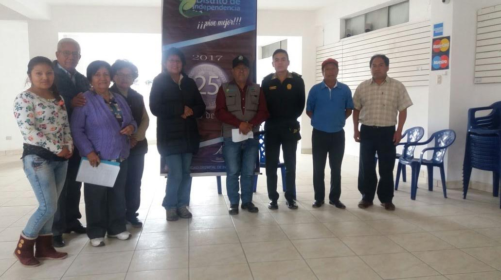 Municipalidad distrital de Independencia reactiva juntas vecinales