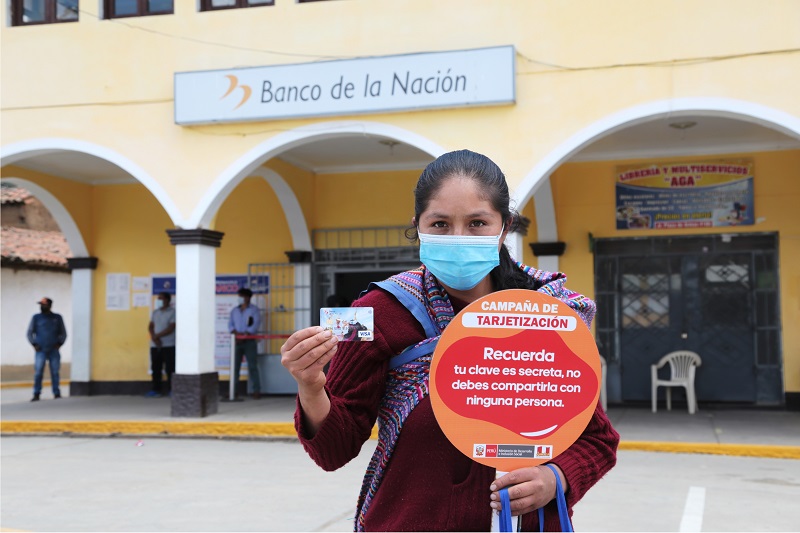 Juntos tarjetizará a más de 5 mil usuarias en la región Áncash