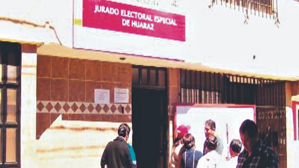 Áncash: dos candidaturas al gobierno regional están en condición de inscritas ante el JEE