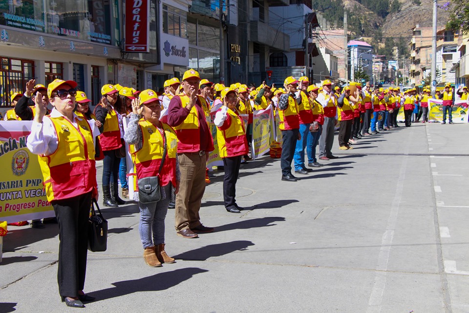 Huaraz: 300 forman nuevas juntas vecinales para apoyar a combatir la inseguridad