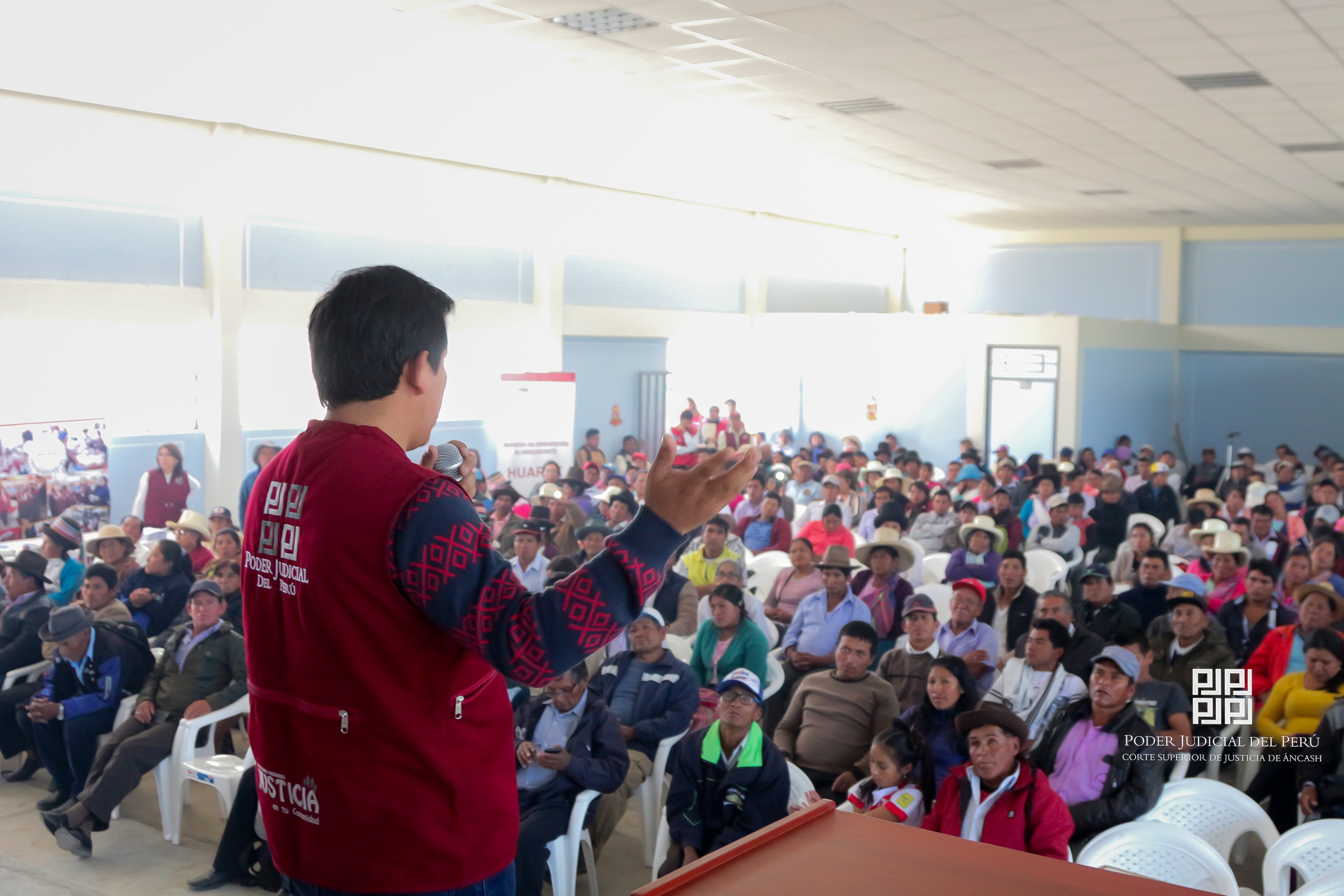 Huaraz: Justicia en tu Comunidad desarrolló encuentro intercultural en comunidad campesina Áncash