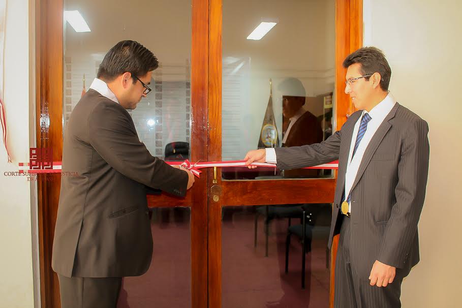 Huaraz: instalan juzgados permanentes de Flagrancia y de Proceso Inmediato en Corte de Ancash