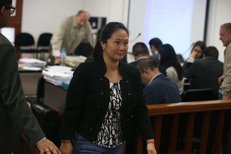 Keiko Fujimori no declaró en interrogatorio de fiscal José Domingo Pérez