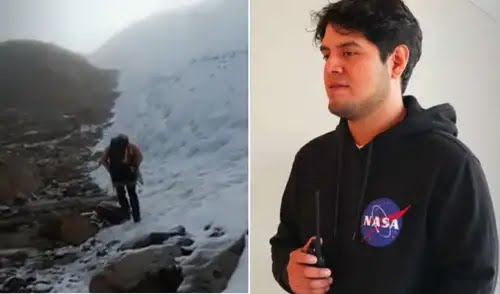 Áncash: joven andinista fallece al resbalar de nevado Ulta-Pico Mateo en Carhuaz