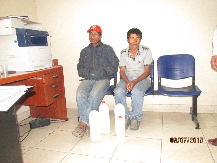 Sujetos pretendían transportar opio en vehículo de empresa Sandoval