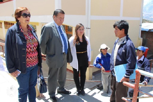 Municipio de Huaraz llevó alimentos a colegio Niño Jesús de Atipayán
