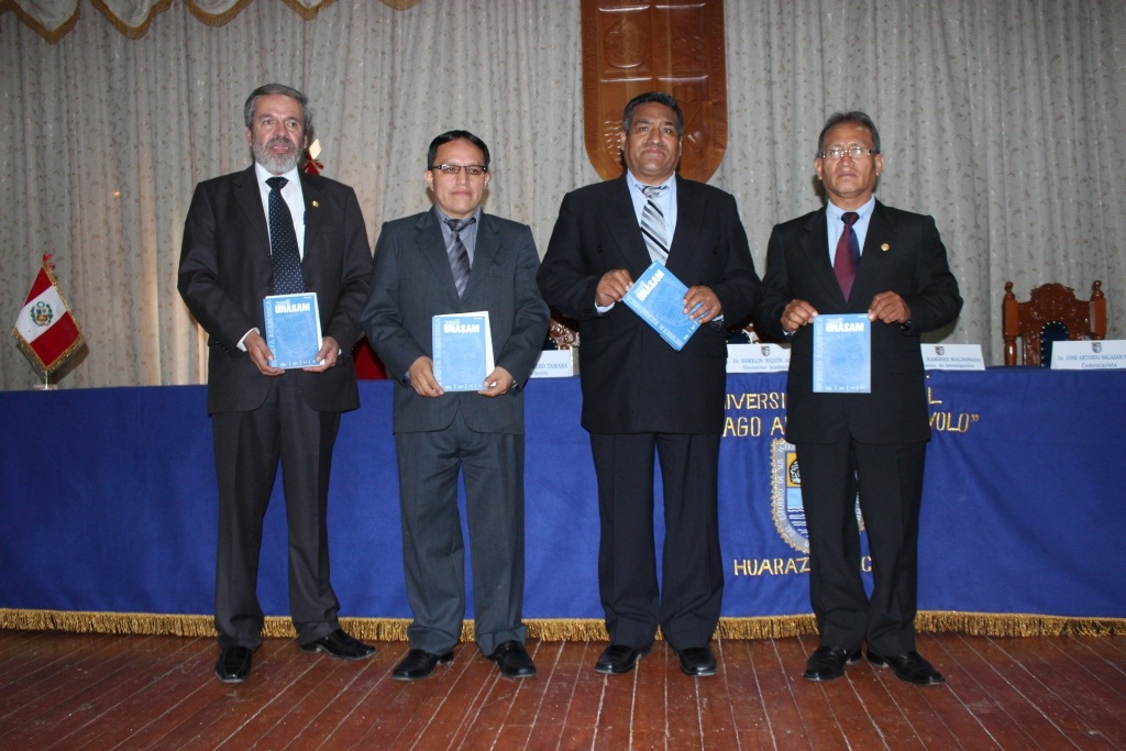 Vicerrector académico presentó la revista académica de la UNASAM