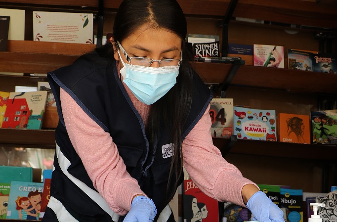 Bibliomóvil de la BNP se descentraliza en distritos